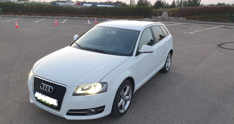Audi A3 cena 29600 przebieg: 212411, rok produkcji 2008 z Białystok małe 254